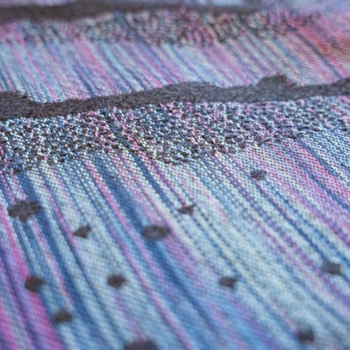 Firespiral Cosmic Ash Charters Moss Woven Wrap