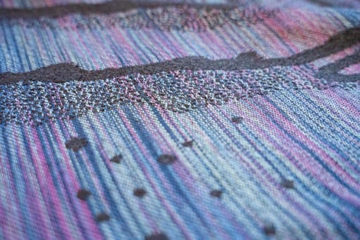 Firespiral Cosmic Ash Charters Moss Woven Wrap