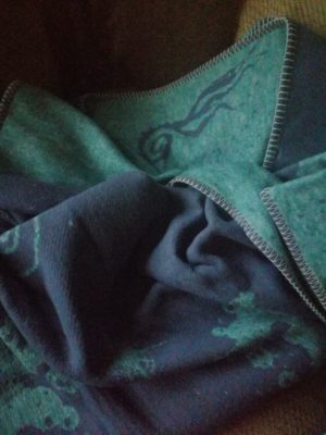 Swell Octarine Seafoam Blanket