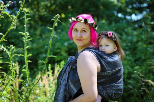 Cosmic Ash Charters Moss Woven Wrap Baby Carriers