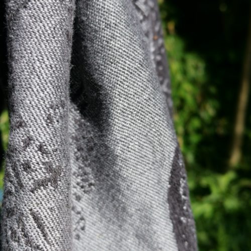 Firespiral Moondust Ash Nocturne Woven Wrap