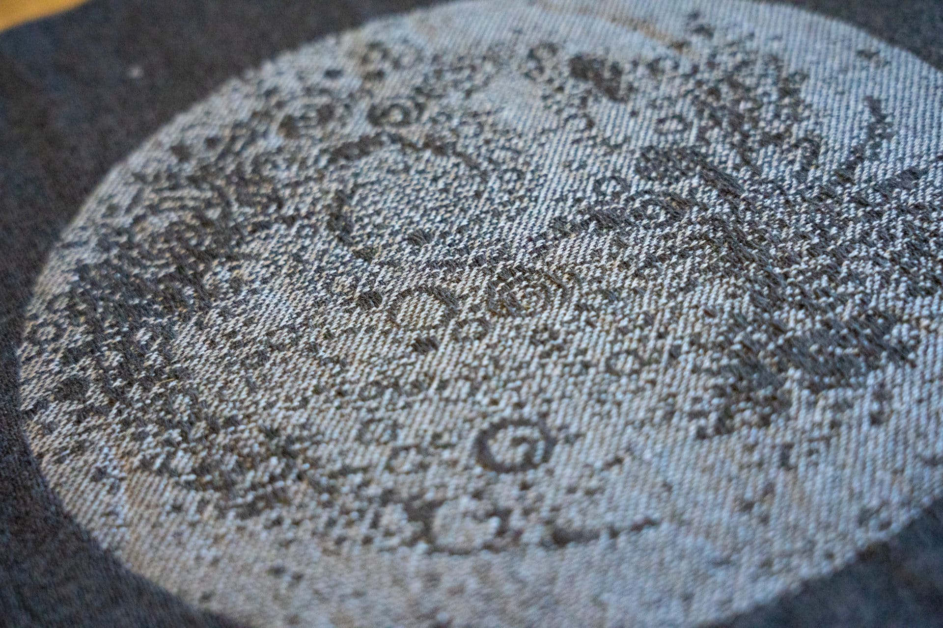 Firespiral Moondust Ash Nocturne Woven Wrap