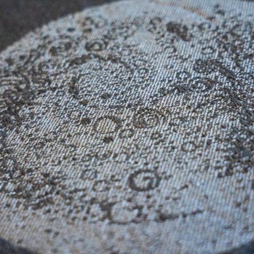 Firespiral Moondust Ash Nocturne Woven Wrap