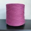 'Fortingall' magenta pink merino/cotton wool weaving yarn
