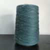 Teal-green linen weaving yarn