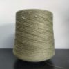 Moss green linen weaving yarn