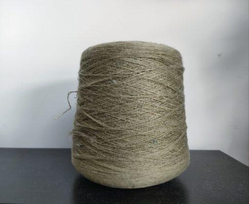 Asparagus green linen weaving yarn
