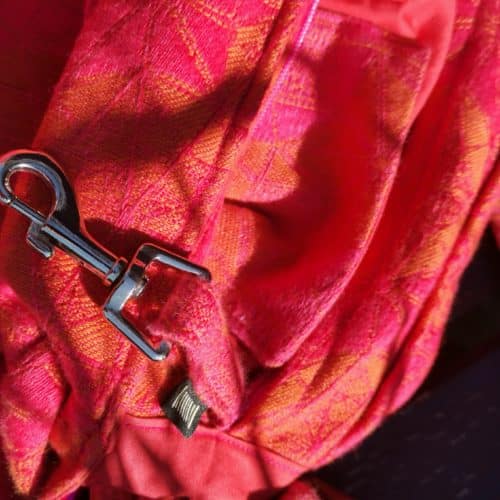 Carrot Sunset Kaleidoscope Absolute Bobbins Babywearing Bag