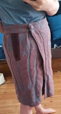 Wrap Cloth Sewing Project: Wrap-around Skirt