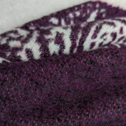 Alternative view of Moonvista Nocturne king size blanket