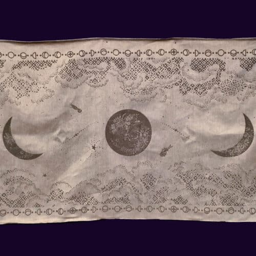 Moondust Ash Nocturne fabric panel 2