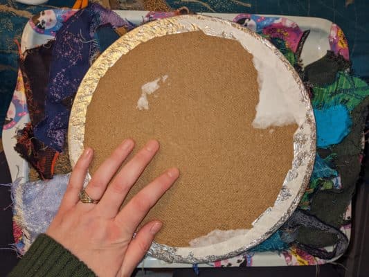 prepare your cakeboard