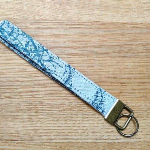 Keyfob wristlet from Waterwitch Cirrus Murmuration