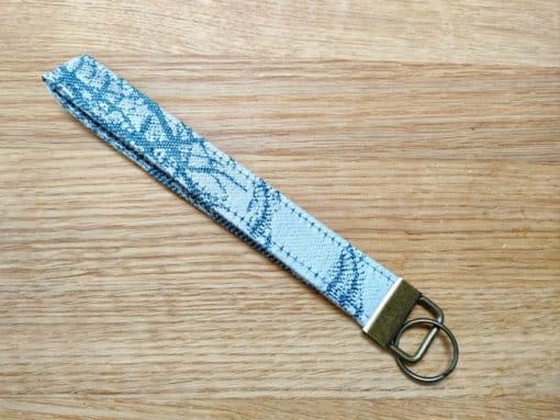 Keyfob wristlet from Waterwitch Cirrus Murmuration