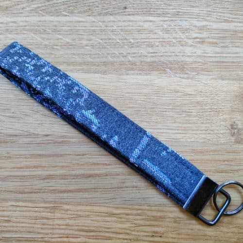 Key fob wristlet from Cosmic Ash Charters Moss