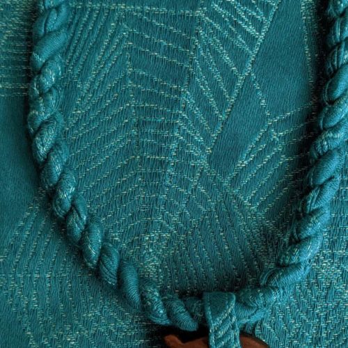 Slingamebobs necklace from Larimar Chryso Gossamer