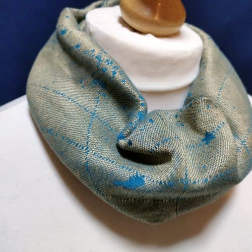 Neck warmer Cowl from Halcyon Chryso Starmap