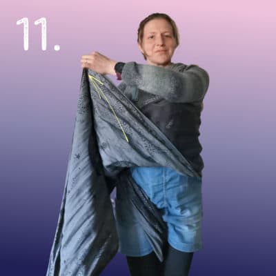 Front Double Hammock: Wrapping Tutorial