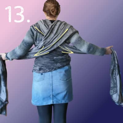 Front Double Hammock: Wrapping Tutorial