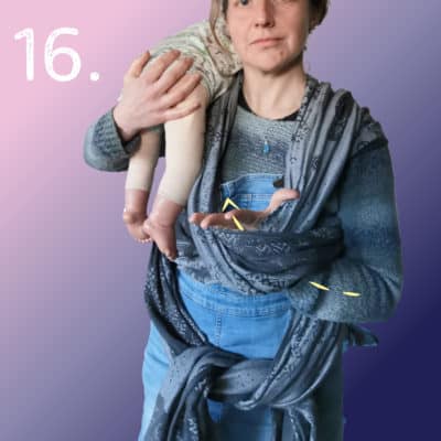 Front Double Hammock: Wrapping Tutorial