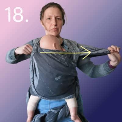 Front Double Hammock: Wrapping Tutorial