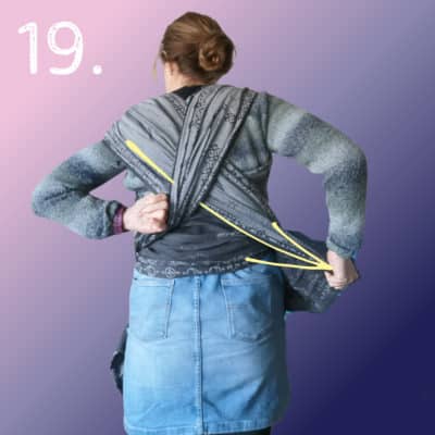 Front Double Hammock: Wrapping Tutorial