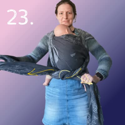 Front Double Hammock: Wrapping Tutorial