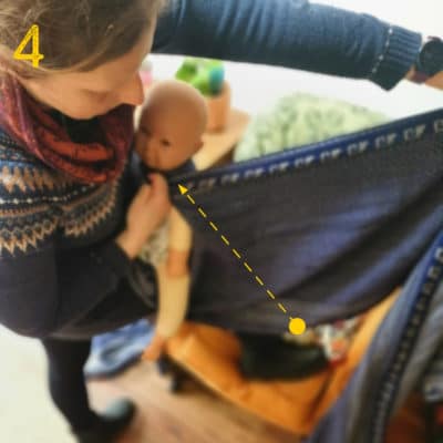 How to get your baby onto your back