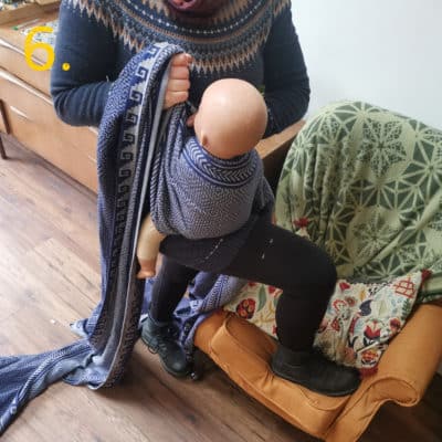 How to get your baby onto your back