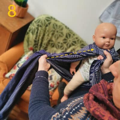 How to get your baby onto your back