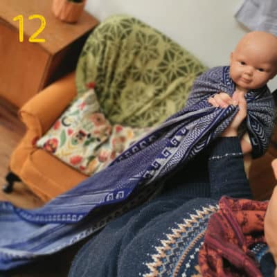 How to get your baby onto your back