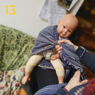 How to get your baby onto your back