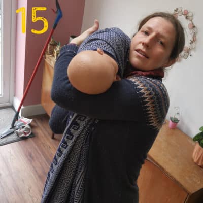 How to get your baby onto your back