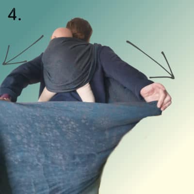 Rear Reinforced Rucksack (RRR) or 'Pirate Carry' :Wrapping Tutorial