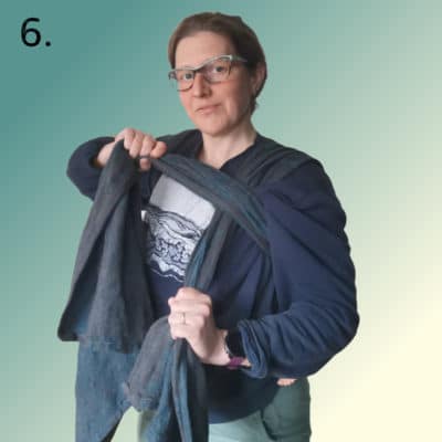 Rear Reinforced Rucksack (RRR) or 'Pirate Carry' :Wrapping Tutorial