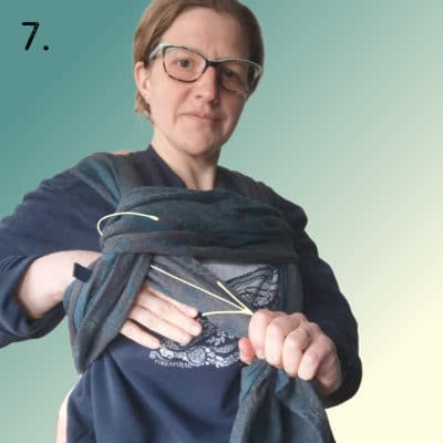 Rear Reinforced Rucksack (RRR) or 'Pirate Carry' :Wrapping Tutorial