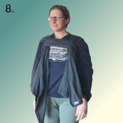 Rear Reinforced Rucksack (RRR) or 'Pirate Carry' :Wrapping Tutorial