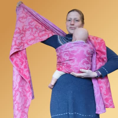 Semi-Front Wrap Cross Carry: Wrapping Tutorial