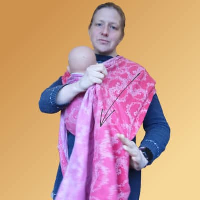 Semi-Front Wrap Cross Carry: Wrapping Tutorial
