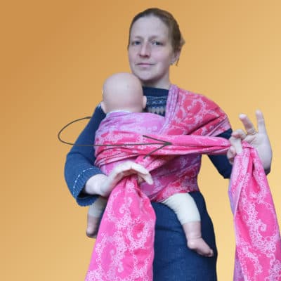 Front Reinforced Torso Carry: Wrapping Tutorial