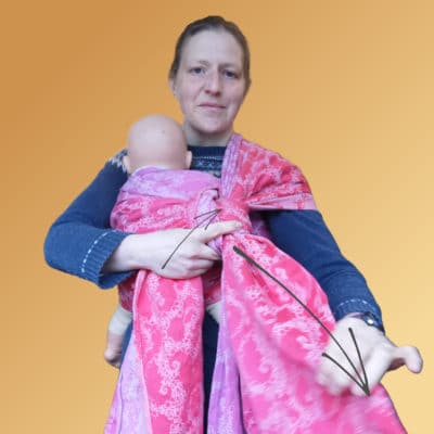 Front Reinforced Torso Carry: Wrapping Tutorial