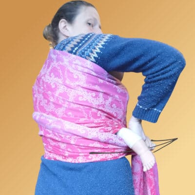 Semi-Front Wrap Cross Carry: Wrapping Tutorial
