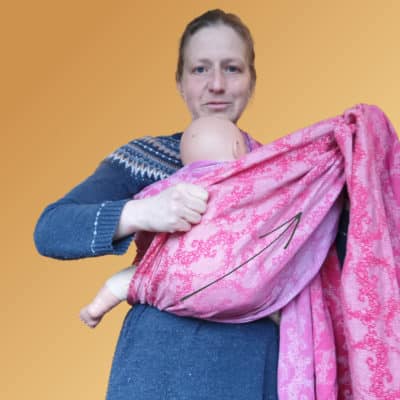 Semi-Front Wrap Cross Carry: Wrapping Tutorial