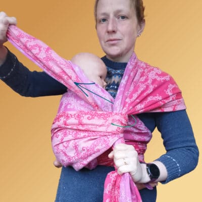 Semi-Front Wrap Cross Carry: Wrapping Tutorial