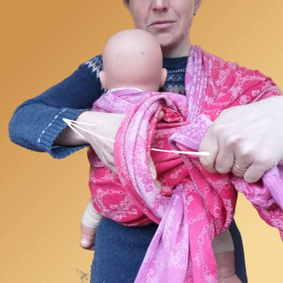 Semi-Front Wrap Cross Carry: Wrapping Tutorial