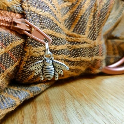 earthwitch sunhaze curves of pursuit babywearing bag zip and rings