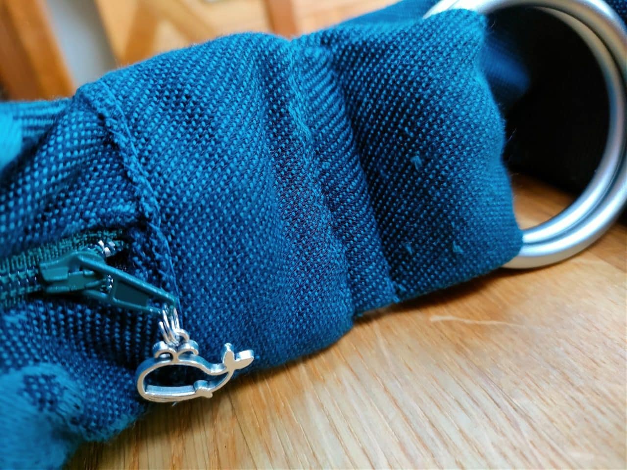 Babywearing Bag from Tempest Chryso Seafoam ⋆ Firespiral Slings