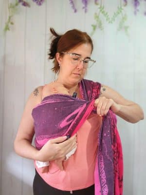 How to get your baby onto your back