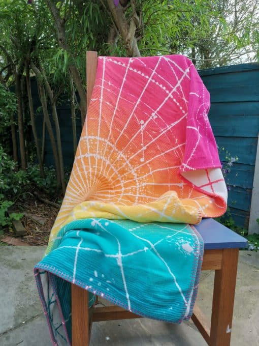 Cheery Rainbow Starmap king size blanket: pre-order deposit payment