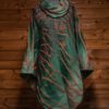 vixen evergreen birch trees poncho